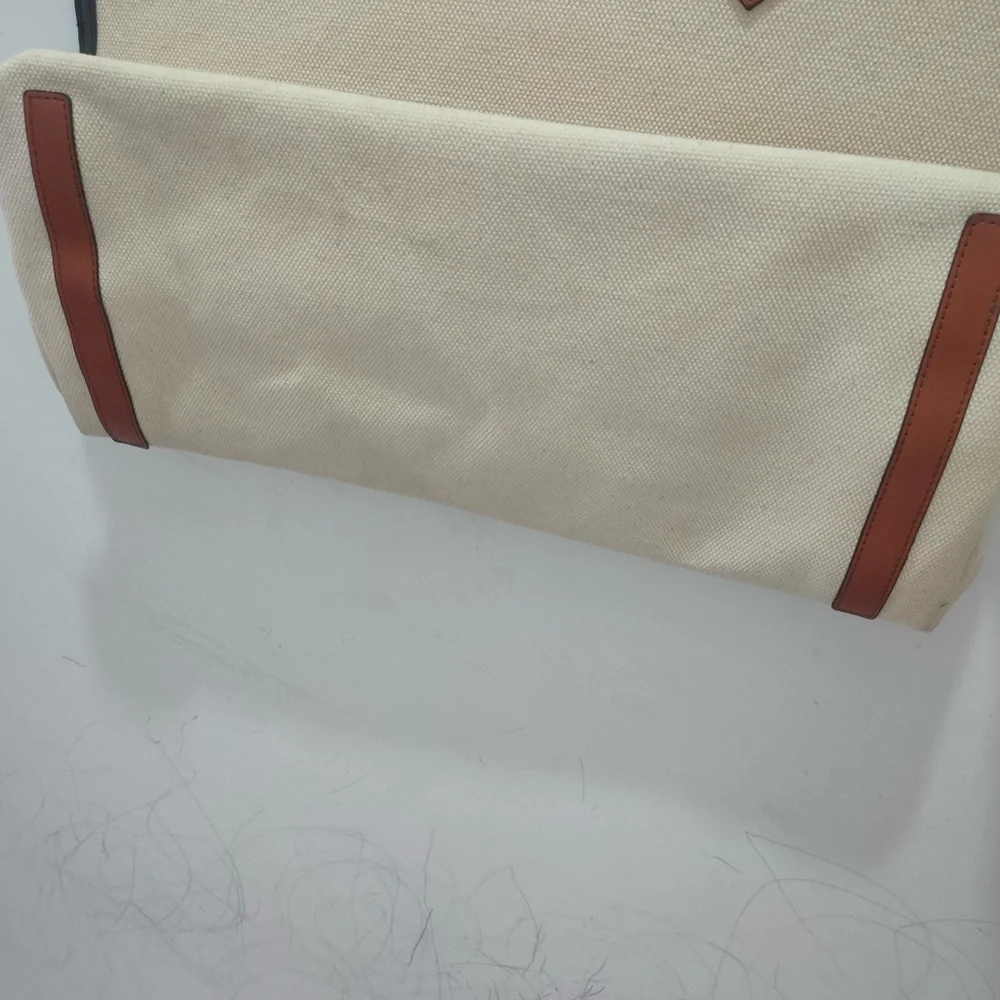 Burberry Beige and Black Tote with Tan Straps - Picture 11 of 11